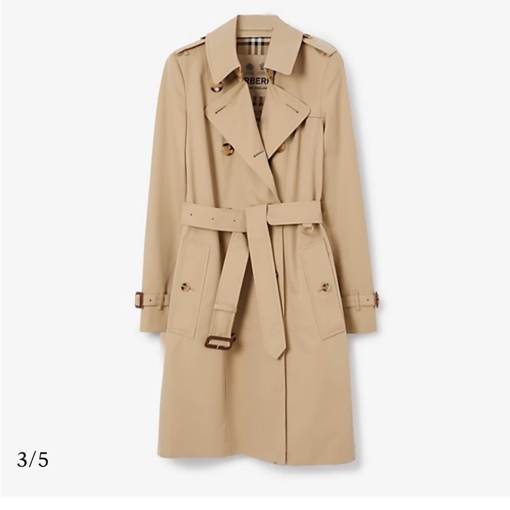 Burberry Mid Length Chelsea Trench Coat